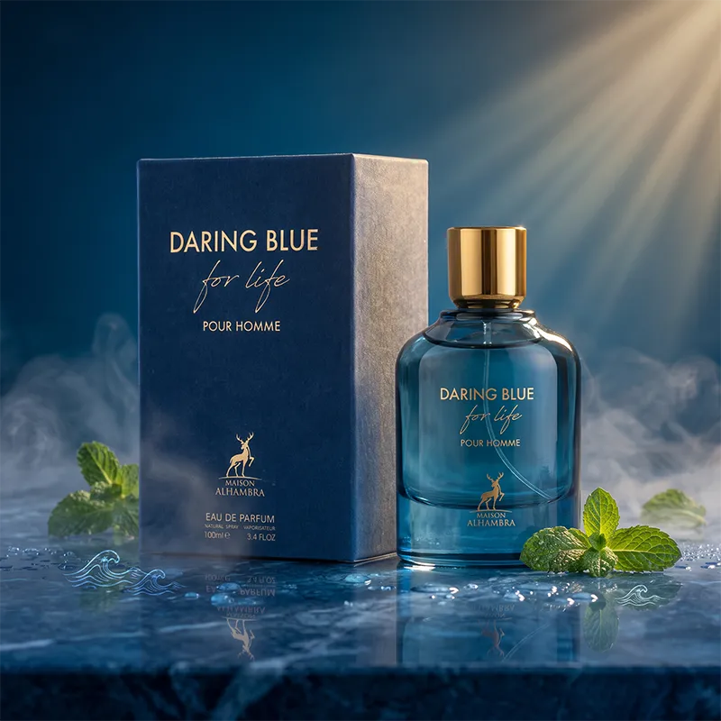 Buy Maison Alhambra wholesale - Factory direct Bahrain Maison Alhambra Daring Blue wholesale perfume supplier Bahrain luxury Gulf fragrance