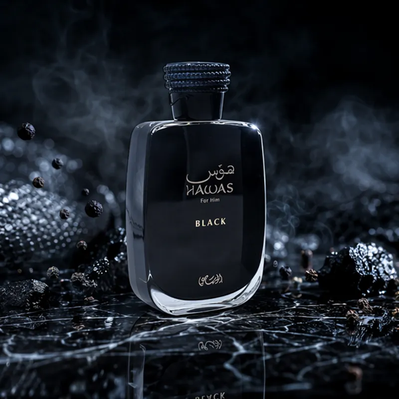 Buy Rasasi wholesale - Factory direct Bahrain Rasasi Hawas Black wholesale perfume supplier Bahrain authentic Gulf fragrance B2B